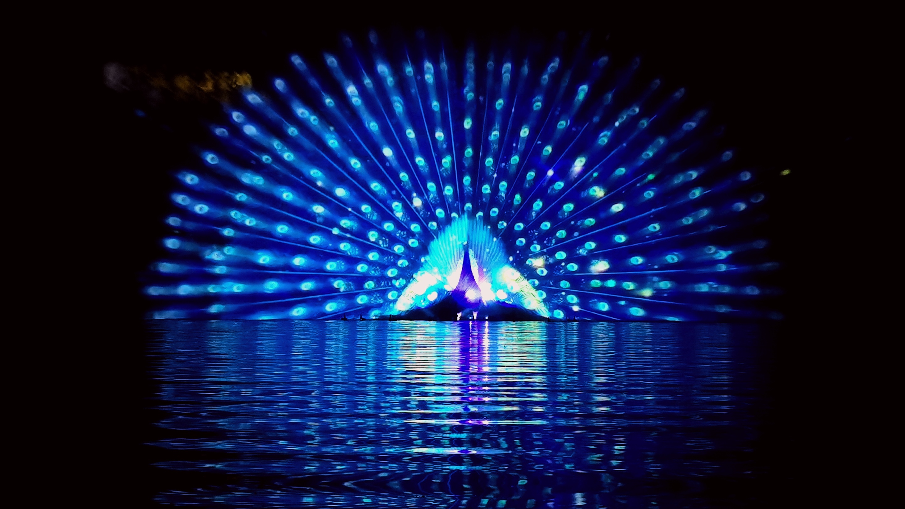 Hologram Hero Background